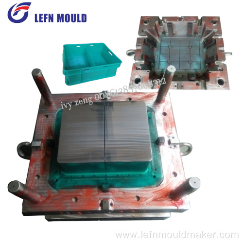 2-Cavities Crate Mould Taizhou injection mould suppliers